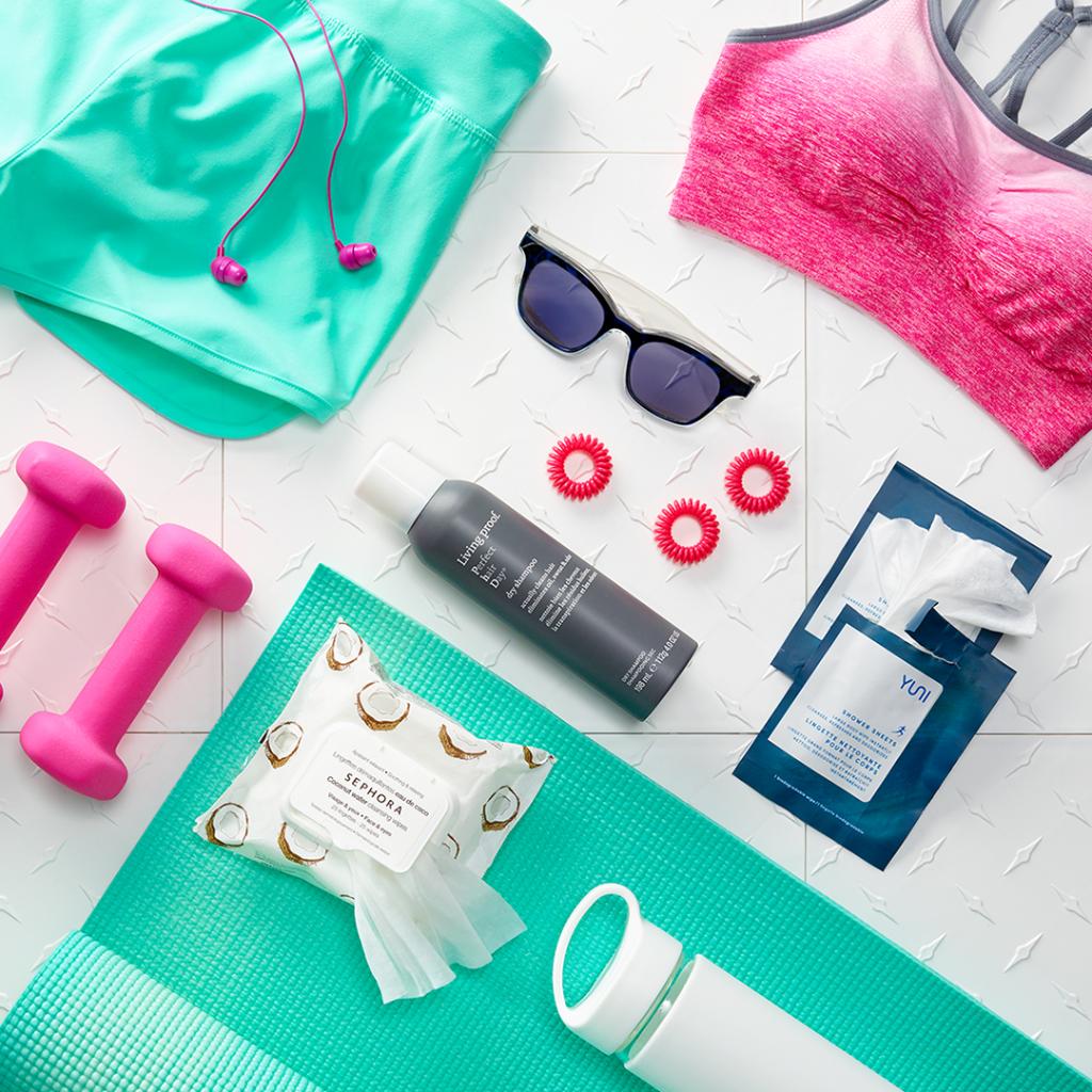 Sephora's tweet photo. When you can go straight from your workout 💦 to work 💻 🙌🏿🙌🏾���🏻  #ThankfulThursday https://t.co/UmFQr8Xlm7