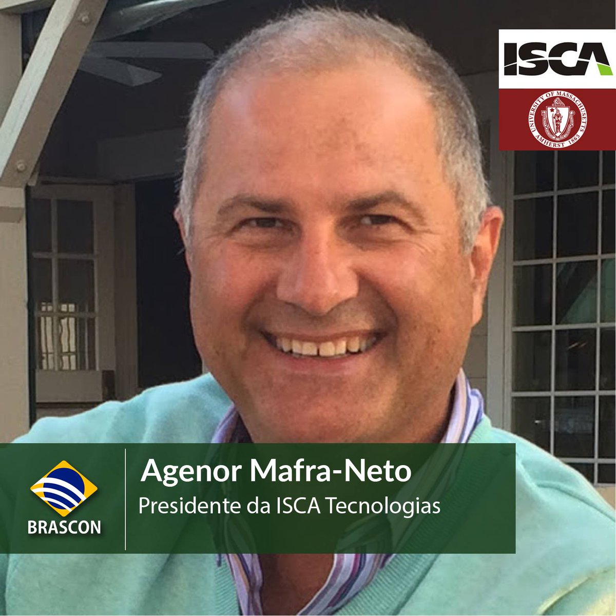 brasconference's tweet photo. #BRASCON2017: Mais um palestrante confirmado. Quer conhecer mais sobre o trabalho extraordinário do Agenor Mafra-Neto?
#VemPraBRASCON https://t.co/1cBZwEXd56