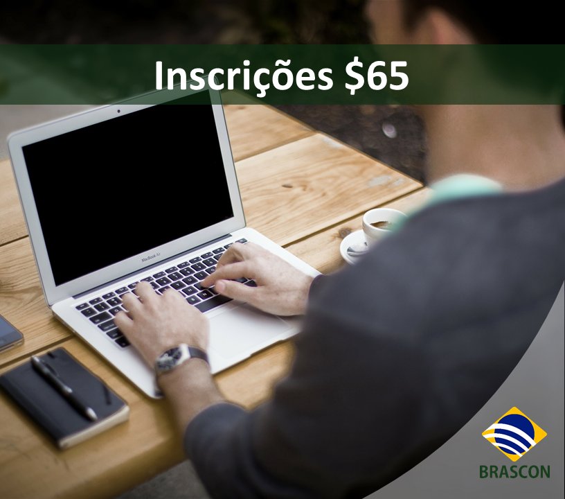 brasconference's tweet photo. Está aberto o segundo lote de inscrições da #BRASCON2017! Não perca essa oportunidade. Se inscreva: https://t.co/77JqTJmAam. #VemPraBRASCON https://t.co/n15NBq6Fa5