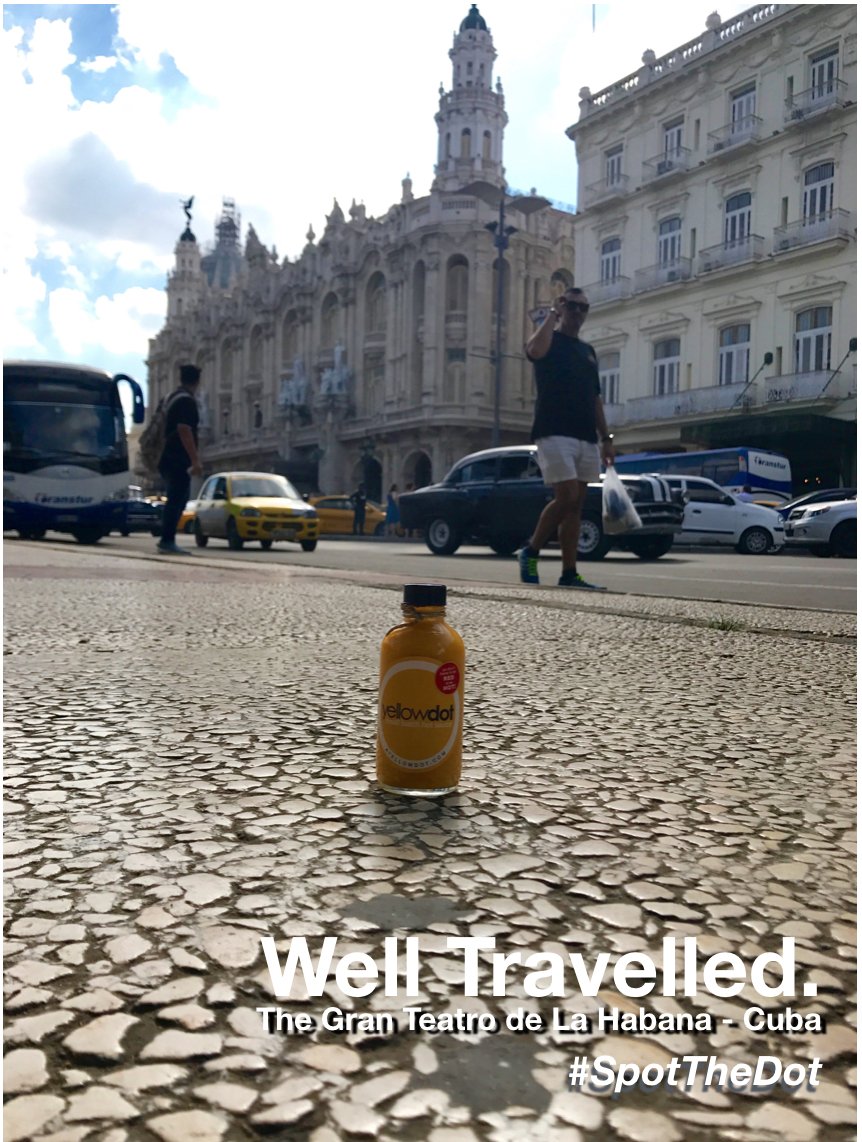 YellowDotSauce's tweet photo. SPOT THE DOT - The Gran Teatro de Habana - Cuba #yellowhot @jcusentino @YellowDotSauce @ecocop https://t.co/bm8tf3eKAR