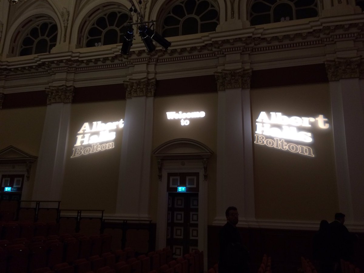 trumerz's tweet photo. At the reopening @TheAlbertBolton ...such a beautiful building, and as @CllrCliffMorris said "it's all for the people of #Bolton!" https://t.co/GE08jmiZk8