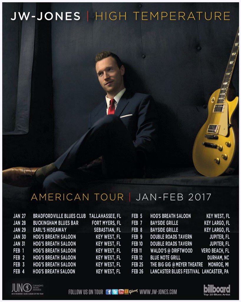 Back on the road with JW-Jones!