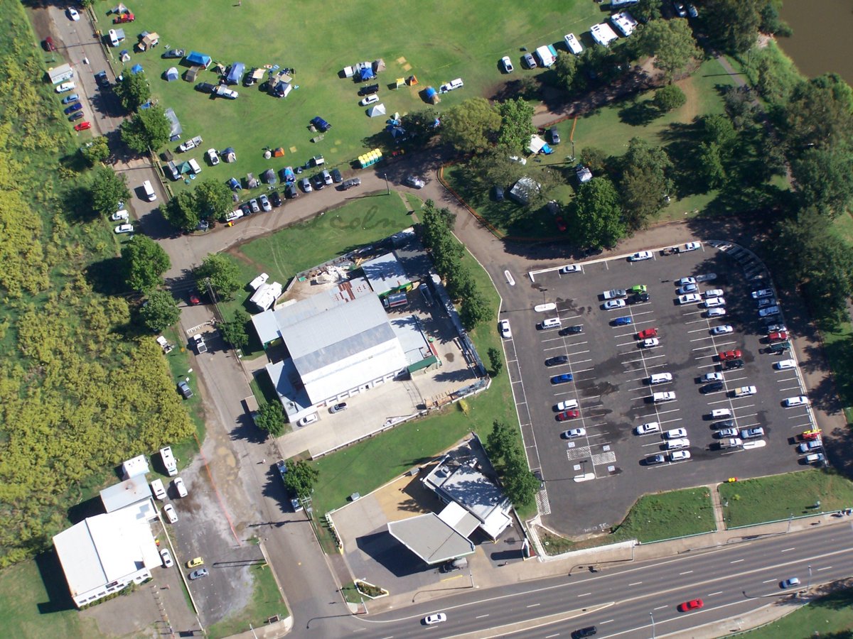 TRASZptyltd's tweet photo. @TRASZptyltd  via aerial view during #tamworthcountrymusicfestival #TCMF2017 
Photo taken by Malcolm Nash - 27.01.2017 https://t.co/wNoXPd98ik