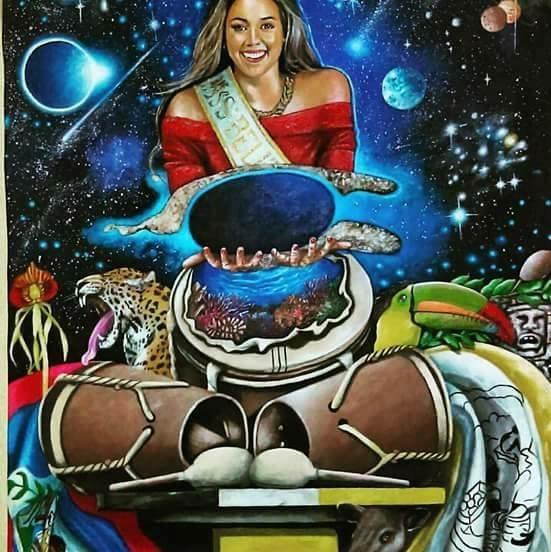 She's our inspiration!!! #MissUniverse #Belize