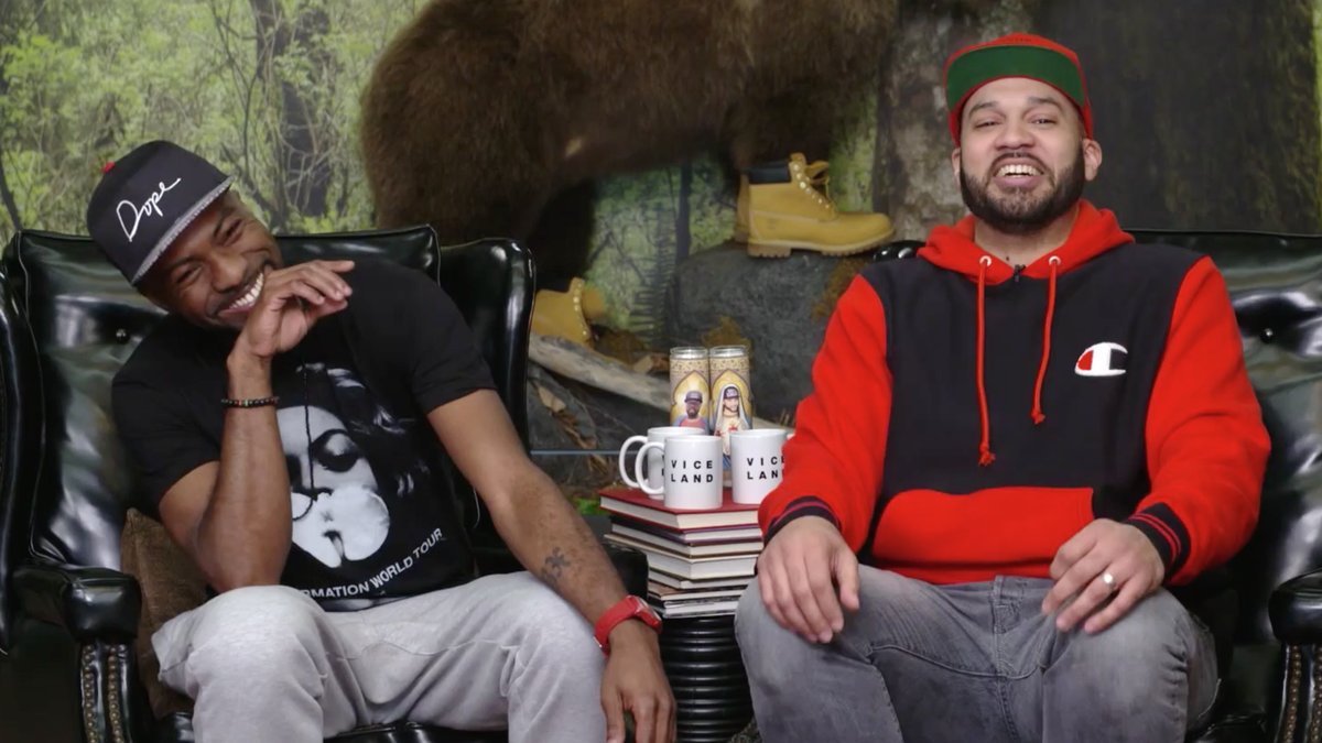 's tweet image. Desus and Mero roast Sean Spicer and Kellyanne Conway: bit.ly/2j8nWDT