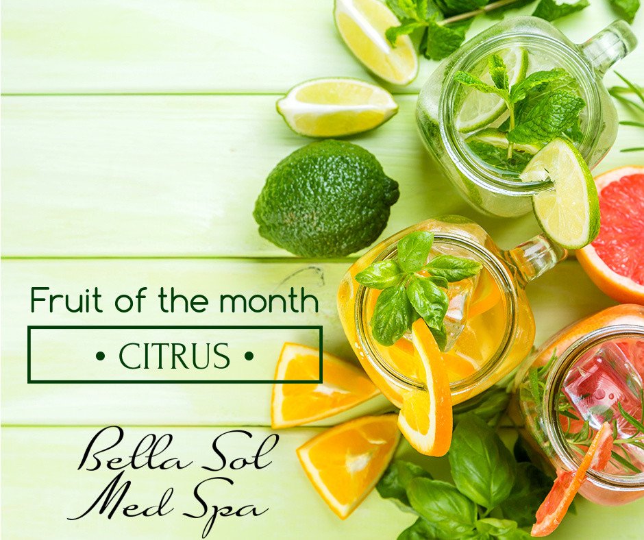 BellaSolMedSpa's tweet photo. Vitamin C is great for the skin!  Enjoy citrus fruits this month. https://t.co/BVPVkEYQSU