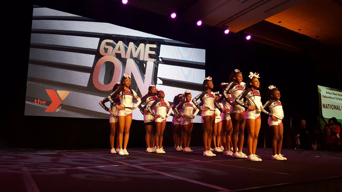 atlantaymca's tweet image. Amazing energy in the house tonight! Go Xtreme Allstars! #GameOnYMCA #CheerChampions