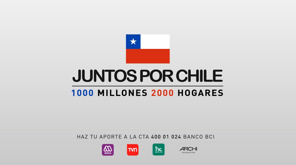 Hdecristo's tweet photo. ¡Todos #JuntosPorChile! Haz tu aporte a la cuenta del @BancoBci 400 01 024 / RUT BCI: 97.006.000-6 / Mail: hcristo@hogardecristo.cl https://t.co/kYZUbHQK1J