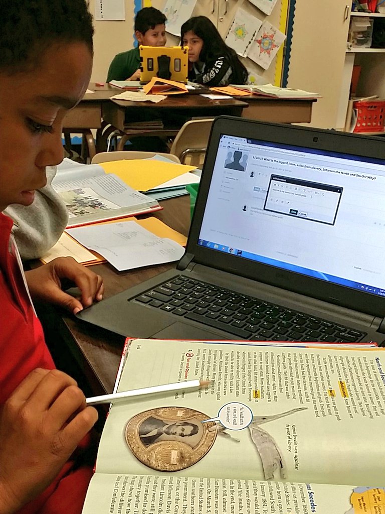 StacieHong's tweet photo. Schoology discussion for the Civil War. https://t.co/XLt1jgsy2K