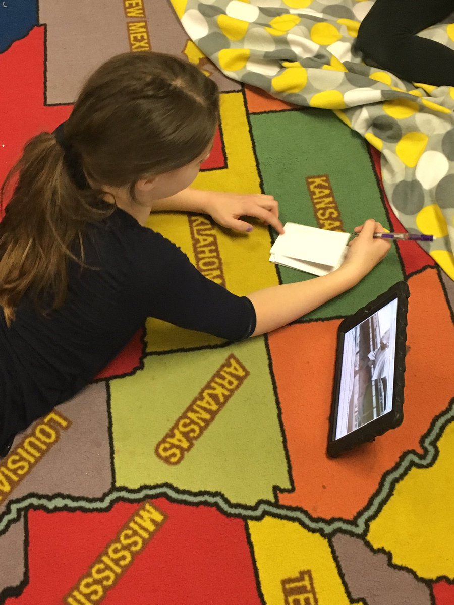 Clugstonclass's tweet photo. Genius hour is in full swing in 5th grade. Love to see kids excited about learning new things! #geniushour @EastHills5_8 https://t.co/pBgCT9w7ft