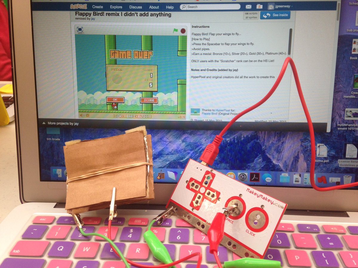 JenGreenway1's tweet photo. Great workshop today with @WRESA8 Who needs a PlayStation when you have a #MakeyMakey #STEM https://t.co/8kHL3W8FQX