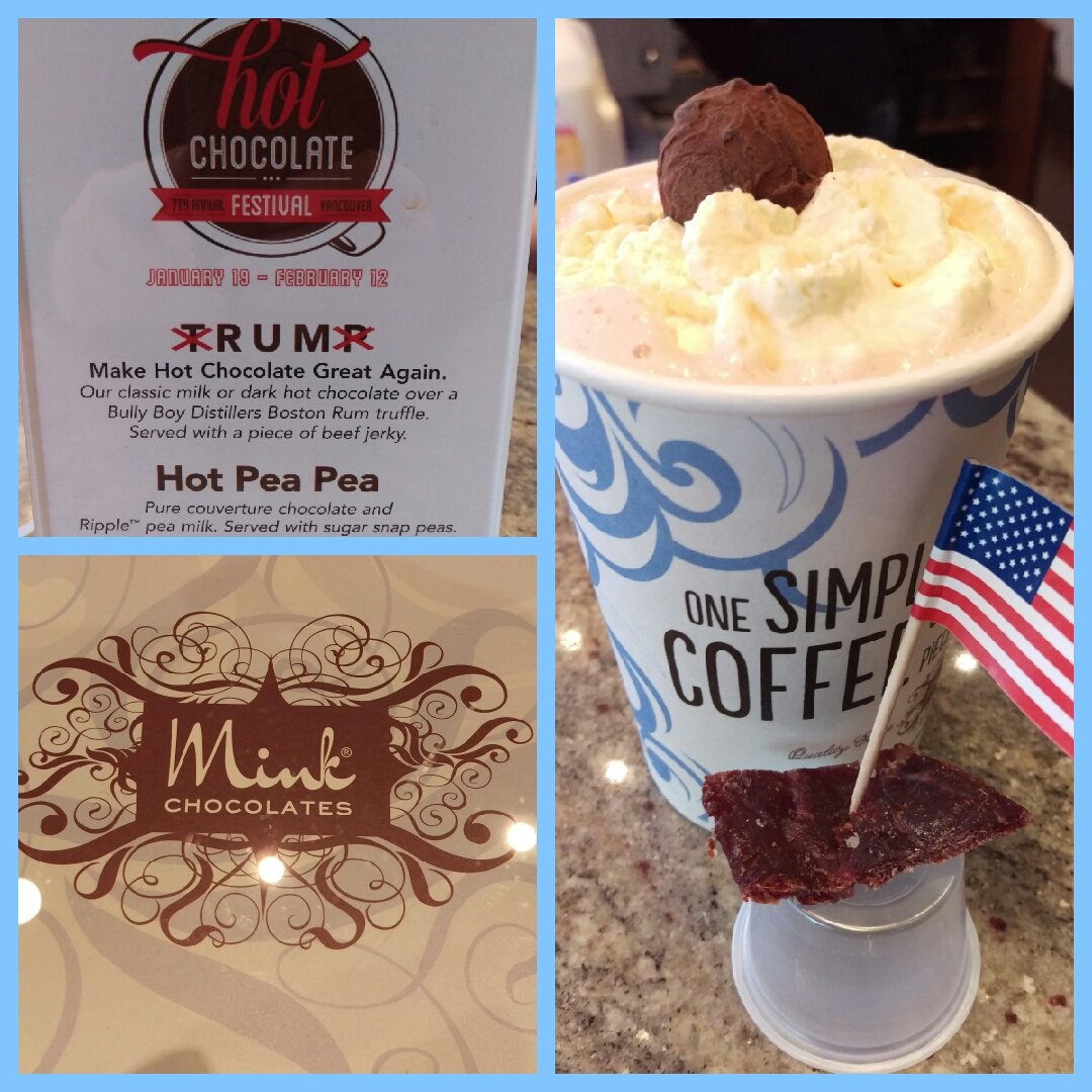 VJRedlon's tweet photo. .@CityFood_mag I am at Mink Chocolates #hotchocolatefest the best way to support our US neighbors #chocolate #ruminfused https://t.co/jHWwZui4N5