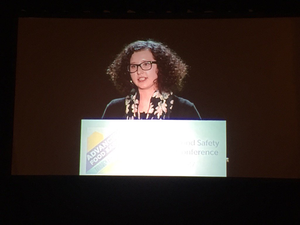 frankyiannas's tweet photo. Rylee Gustafson, E coli outbreak victim, courageously tells her story. Inspiration. Thank you Rylee! #foodsafety2017 https://t.co/VIKQUnEJ7w