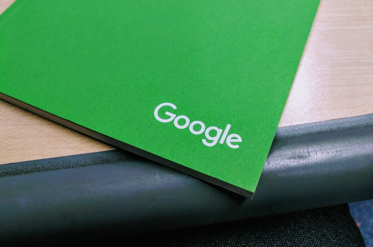 Josh_ADickerson's tweet photo. A glimpse into the future of #digital for 2017! Excellent evening from @clickymedia topped off by a @Google notepad! #GoogleAtClicky #Notts https://t.co/NymQoMEDa2