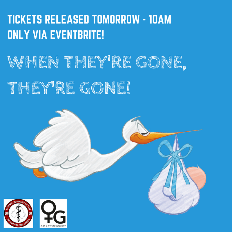 QUB_PHCEM's tweet image. Consider yourselves warned, tickets on sale tomorrow from 10am, only via Eventbrite #maternity #OhMummy