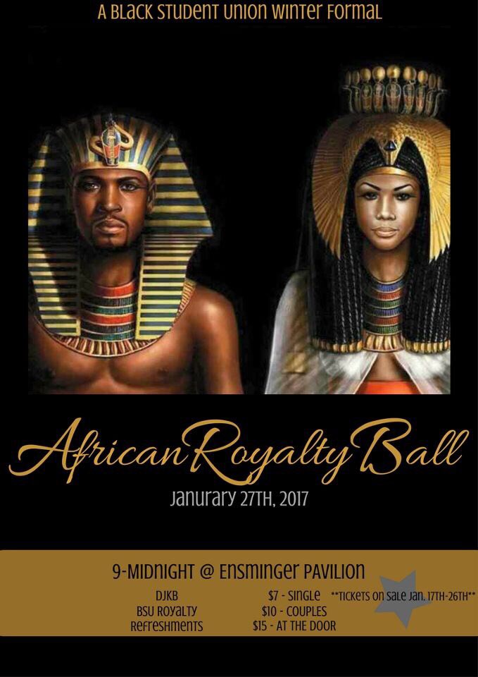 MamaJo25's tweet photo. WHO STILL NEEDS TICKETS ?! African Royalty Ball is tomorrooowww! @wsuBSU #KnowledgeAndUnityThroughCommunity https://t.co/4bxNXjzPE4