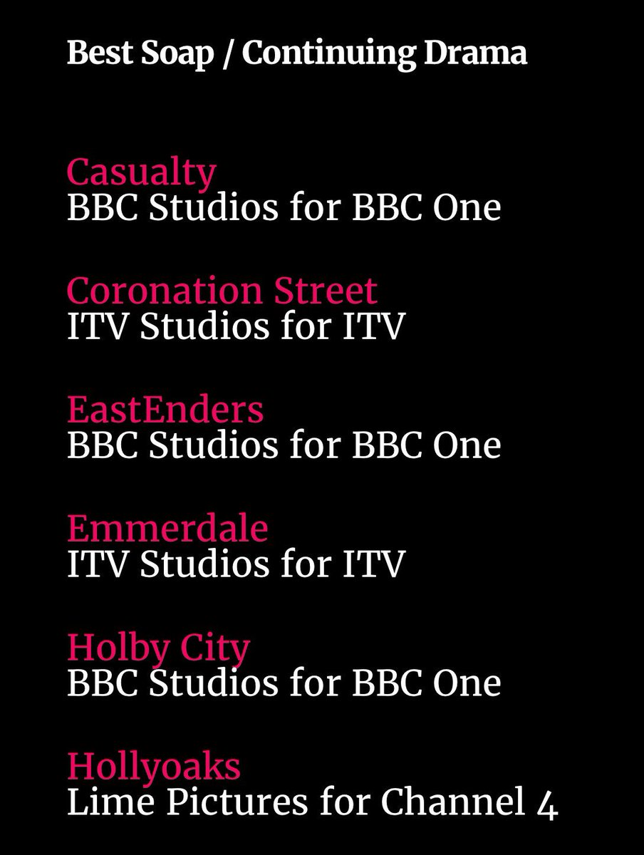 jasedurr's tweet photo. @BBCCasualty shortlisted for Best Continuing Drama Award @BroadcastAwards next week https://t.co/xrgw5ICAc7