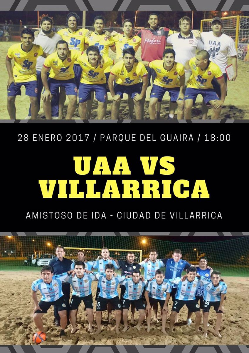 Vca_Beachsoccer's tweet photo. Gran amistoso de los Py Ky`a vs @UAAbeachsoccer, para las finales del Nacional de Interligas futbol playa!! Están invitados!! https://t.co/ajsQv13IyK