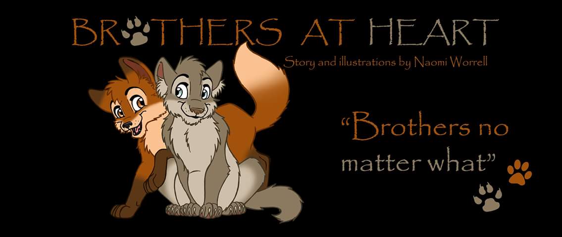New web comic..... Brothers at Heart 
#webcomic #comic #story #wolf #fox #brothers #illustrator #art #love