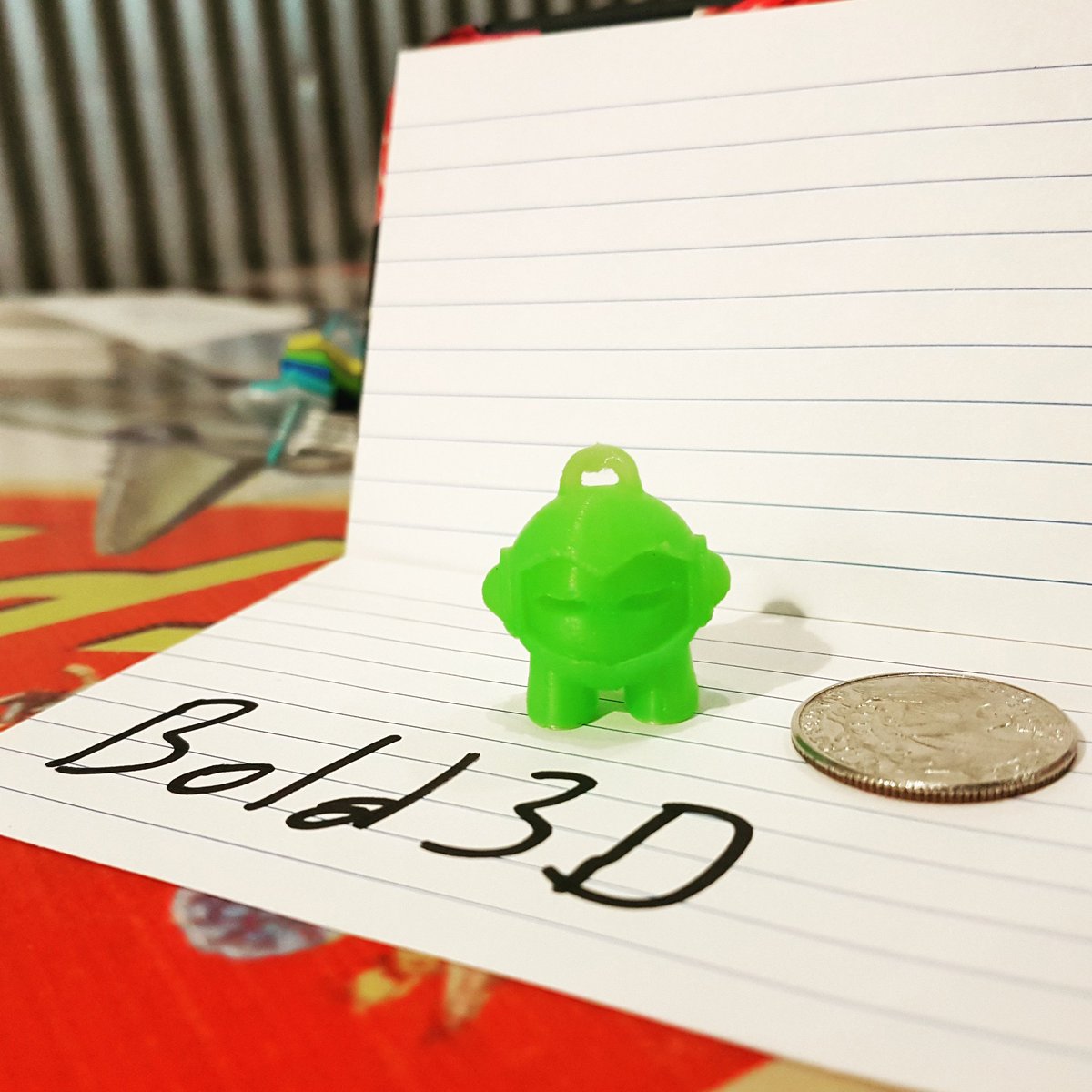 Bold3DPrints's tweet photo. @3DHubs evaluation print. Went a lot smoother than I expected. Continuously improving though. #3DPrinting #reprap https://t.co/xi4nbwdqFo