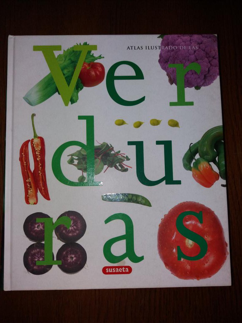 #LandRober74 O máis sano da casa é o atlas ilustrado das verduras...