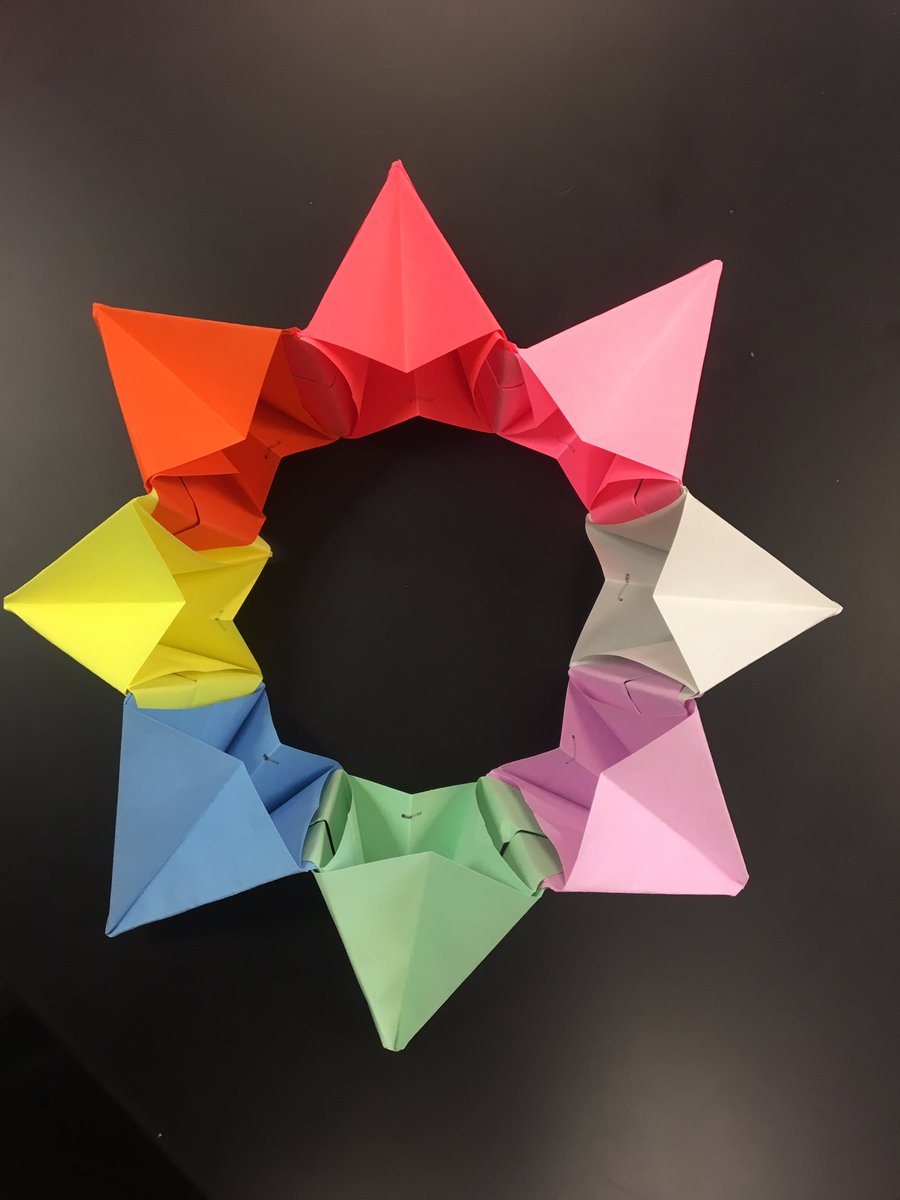 KaitlynSchultis's tweet photo. And Mom said my daily origami calendar was pointless... @UNKBiol106CW #WillicottLabWeek3 https://t.co/8nTf52KZUI