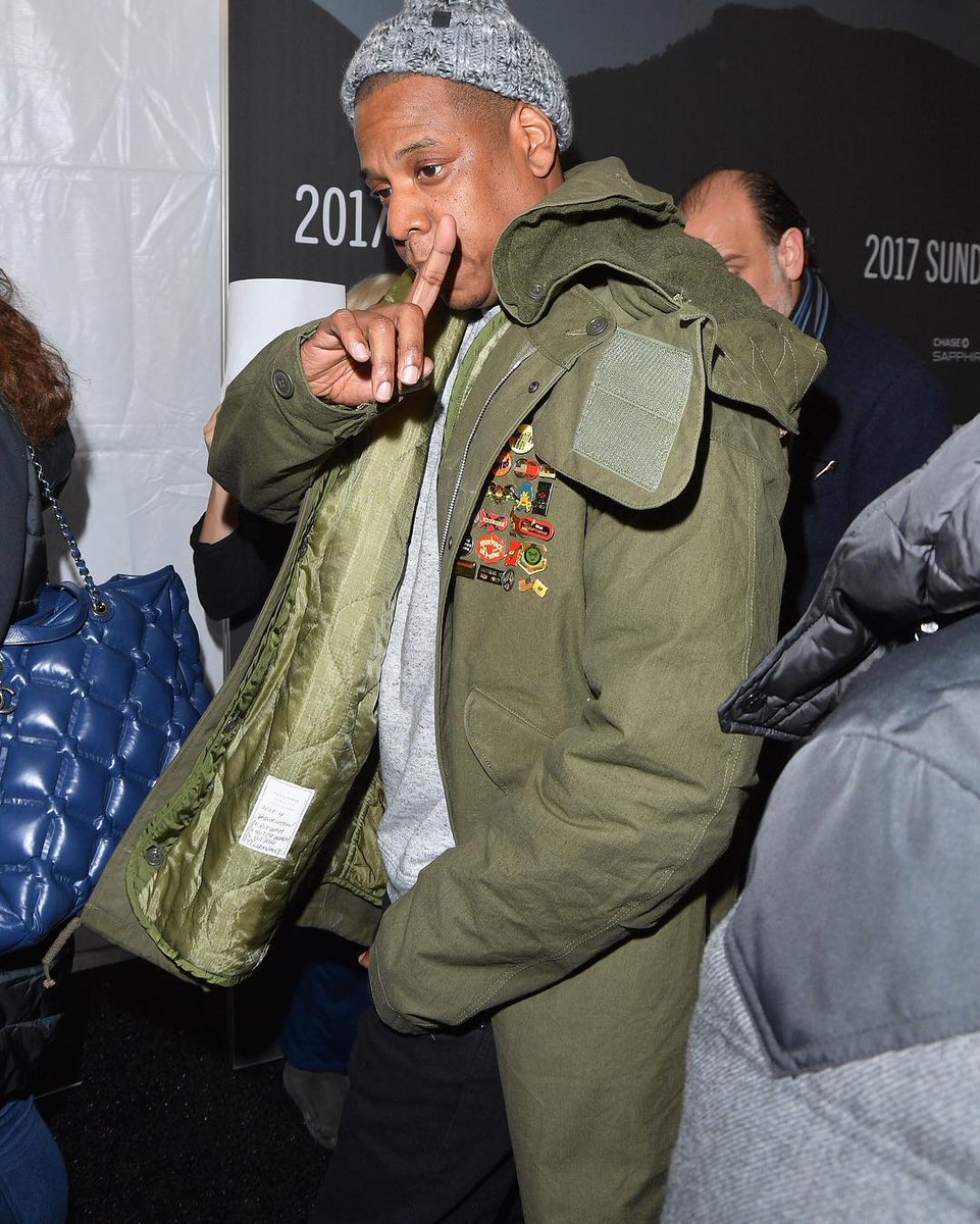 Jay-Z着 READYMADE FISHTAIL PARKA セントマイケル READYMADE Fishtail Parka Jacket