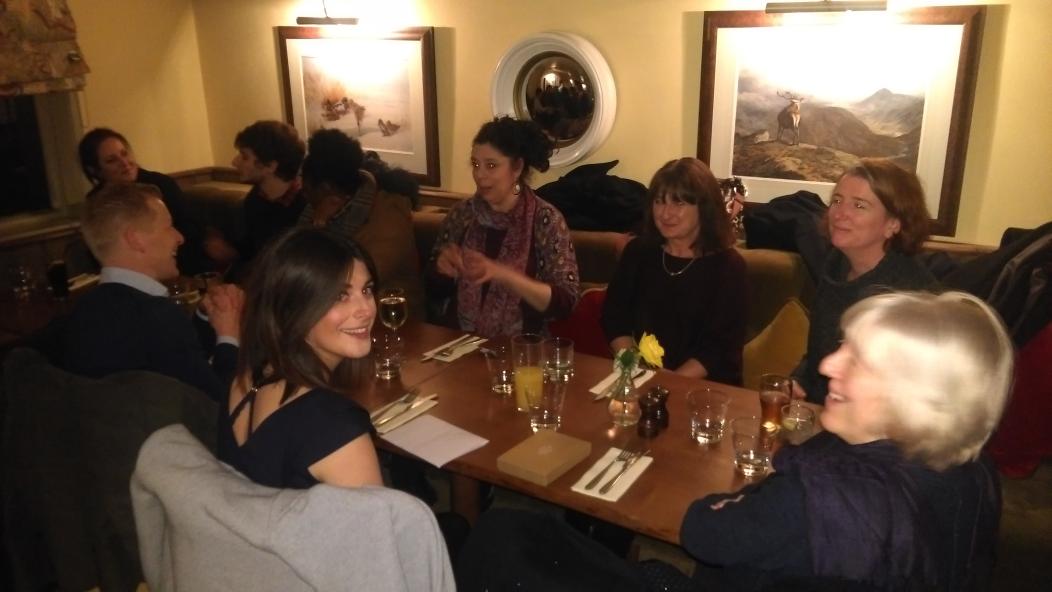 breakmentoring's tweet image. Mentor dinner @honinghambuck with our fantastic volunteers!! @breakwriter