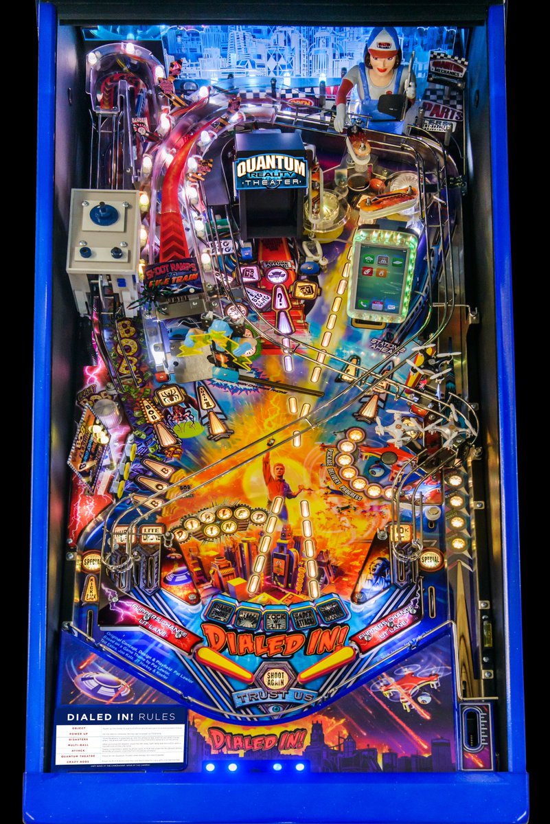 Dialed In Limited Edition Pinball Machine by Jersey Jack