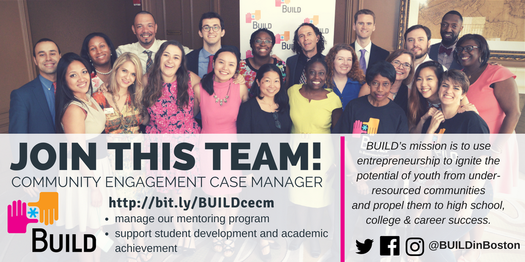 BUILDinBoston's tweet photo. We're hiring! https://t.co/vEY5zxjeNe #Boston #nonprofitjobs #MSWjobs https://t.co/Qa0ZVXAoBH