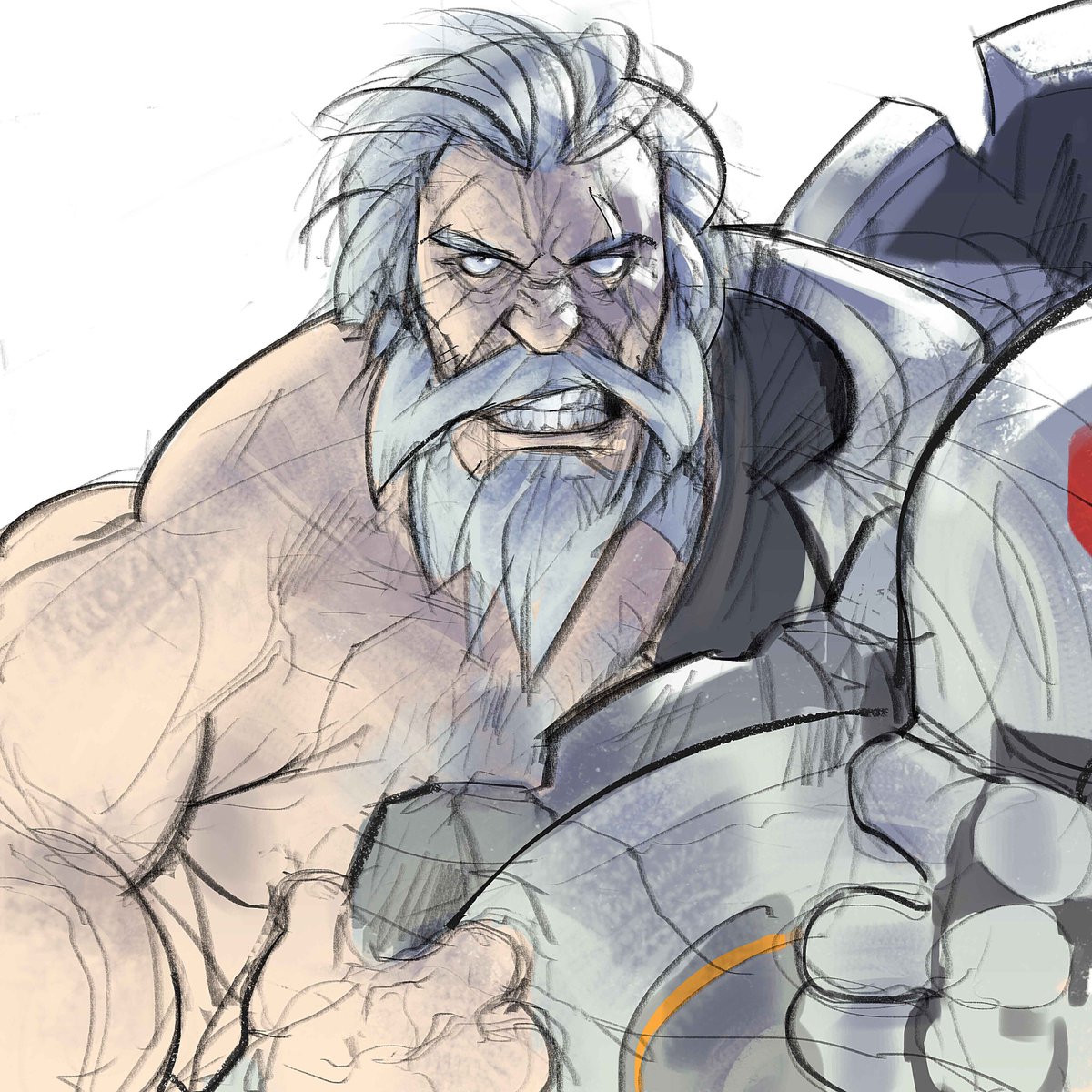 Reinhardt Overwatch I M A Cool Guy Se のイラスト