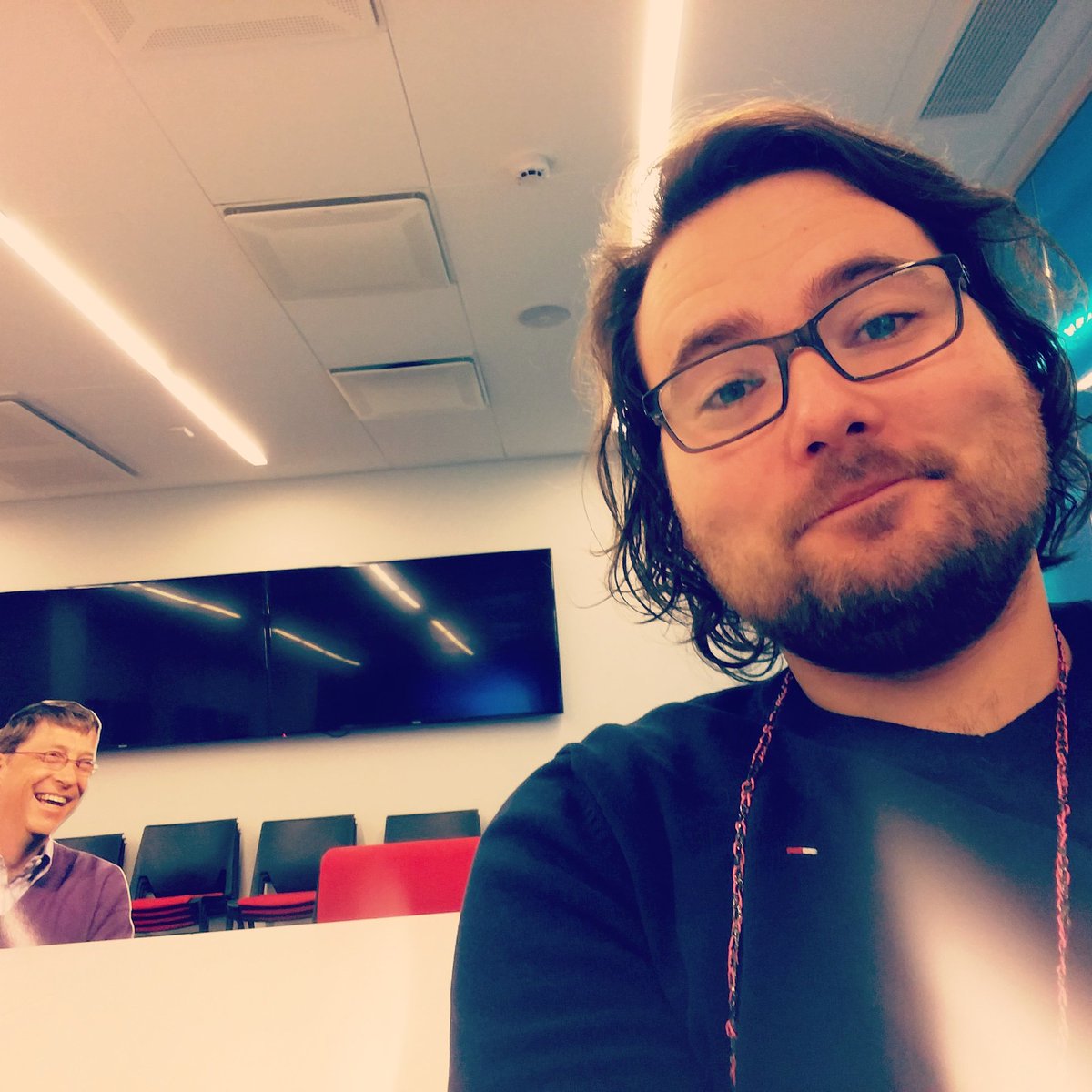 CoalitionWILD's tweet photo. When our @Wiercit is in a #worldcleanupday2018 strategy sessions w @letsdoitworld, and @Microsoft's @BillGates photo bombs in #Tallinn https://t.co/pwISxhCcg1