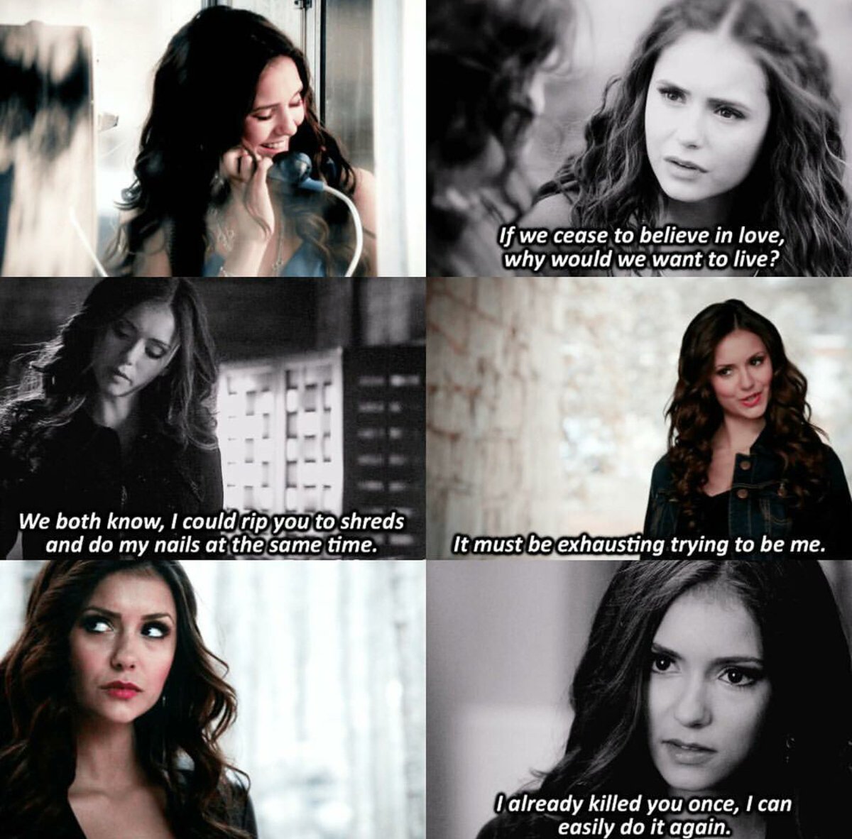 Katerina Petrova × Katherine Pierce 😍❤ #ninadobrev #tvdforever #tvd #TVDS8  #TVDcast @ninadobrev @julieplec @cwtvd, image size:1200x1182