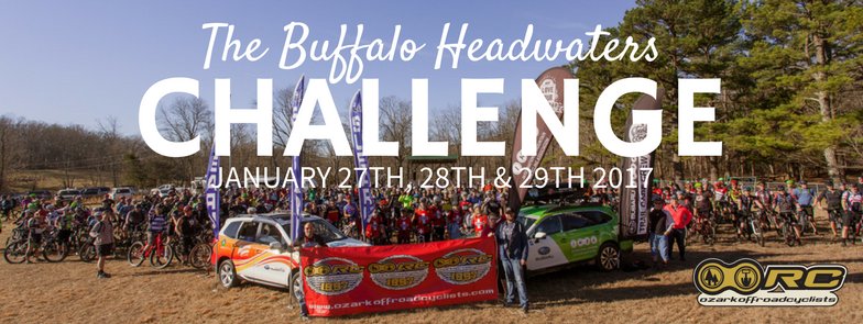 Cyclists - The Buffalo Headwaters Challenge is this weekend. RT if you'll be there! #OzTrails #mtblife #mtb