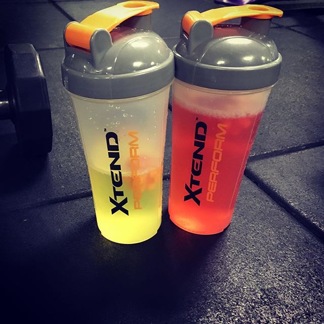 drinkxtend's tweet photo. You know #TeamScivation's Ivan Garate is planning a serious #shoulderday when he's double-fisting #XTENDPerform shakers. It's boulder time! https://t.co/C8uXzJVWYQ