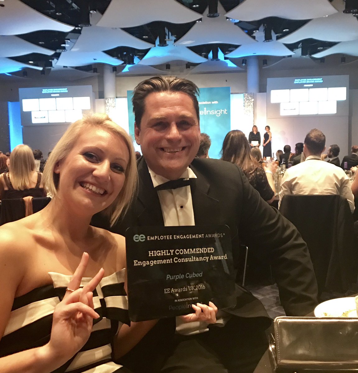 antonv20's tweet photo. !! So pleased to be recognised and highly commended at the @ee_awards Well done team!! so proud ❤ #EmployeeEngagement  @PurpleCubed https://t.co/l2lHiok3nY