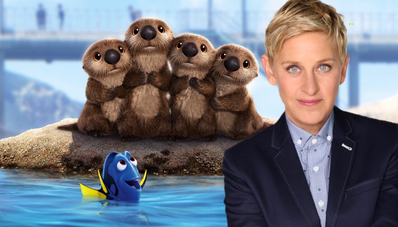 Happy birthday to the voice of Dory, the hilarious Ellen DeGeneres! to show her some birthday love! 
