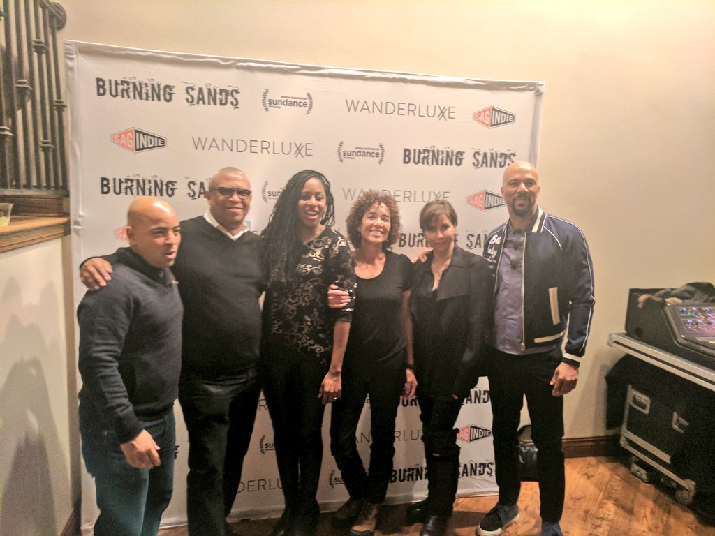 aRTShrian's tweet photo. #BURNINGSANDS at #Sundance. Congrats to Gerard McMurray, @ProducedBySteph & Mel Jones, @common, the entire cast & @netflix. #InclusionReport https://t.co/XC62ahaw6f