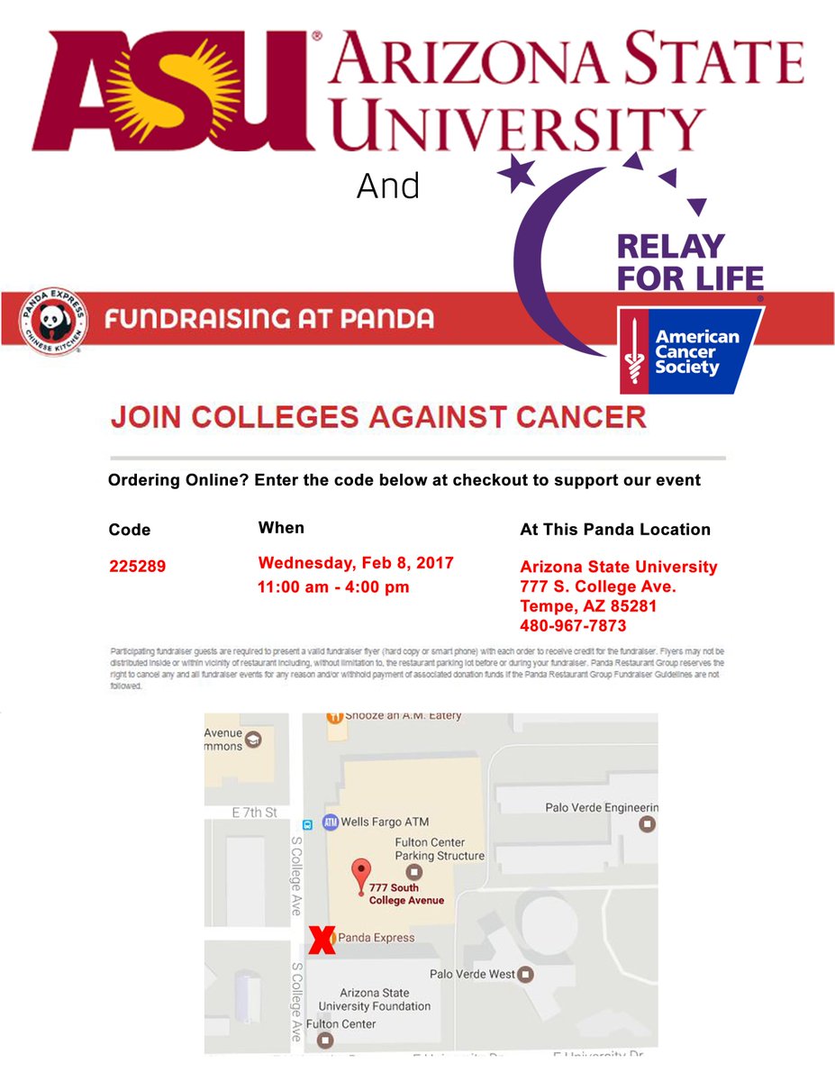 ASU_Relay's tweet image. Keep an eye out for our next food related event on Feb. 8th. Visit this link to sign up to relay! ow.ly/COT8308o47G #rfl #asu #food