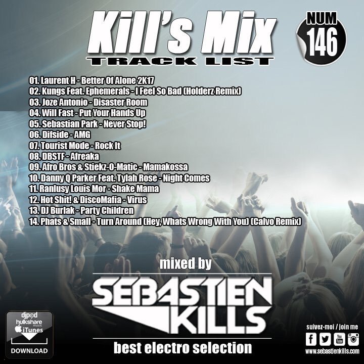 fredkillsprod's tweet photo. @SebastienKills @pierrickcheruel @michelkillsprod le Kills mix 146 est la https://t.co/DUdCnQZk5Q