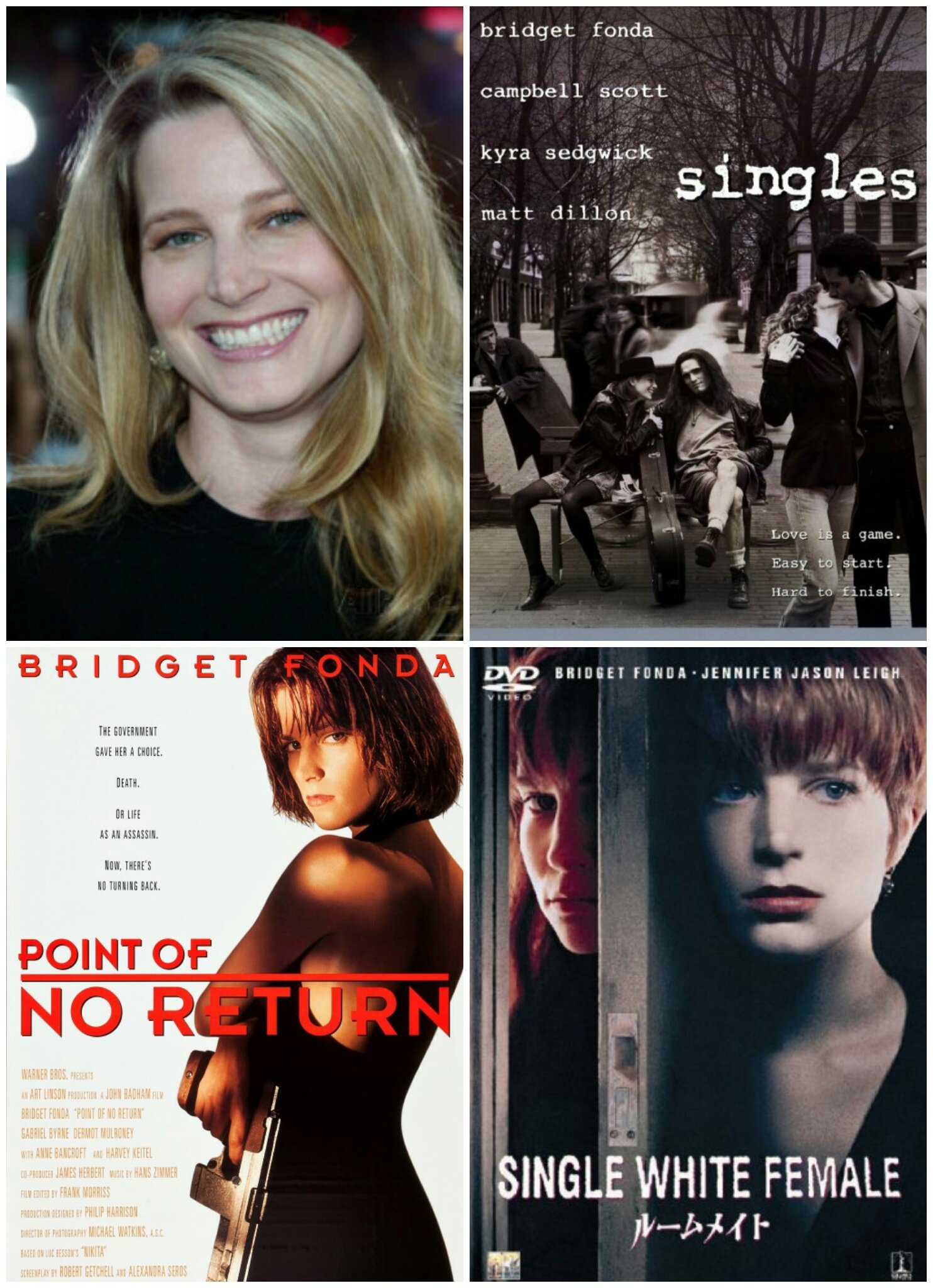 Happy birthday!  Bridget Fonda 
