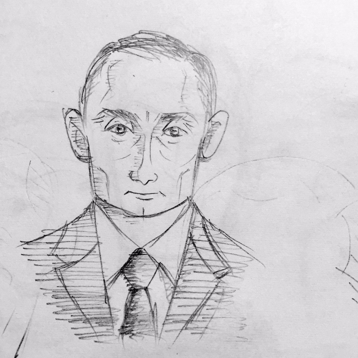 カレンダーとか、出てるんだよ。日本の政治家じゃ、考えられないな。
#プーチン #putin #ペン画 #illustration #似顔絵 #絵描きさんと繋がりたい #イラスト基地 