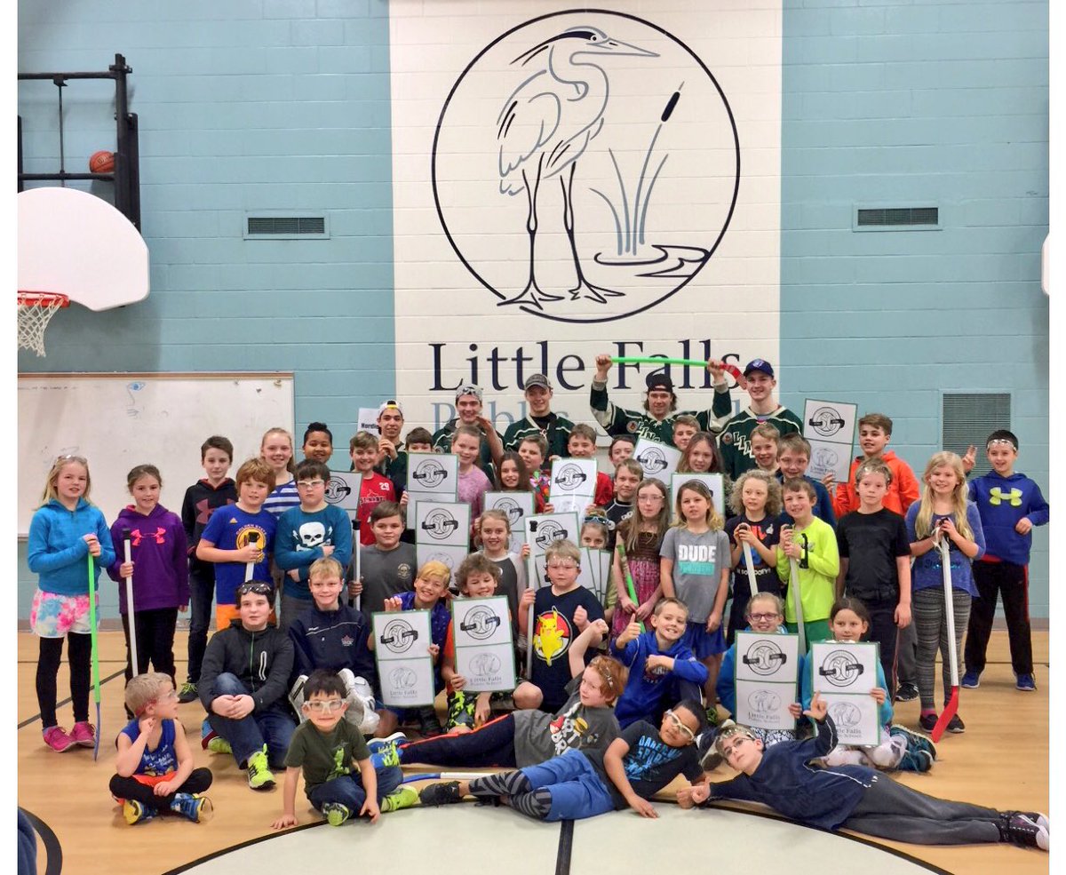 LittleFallsPS's tweet photo. We can't wait to cheer our @stmlincolns 🏒🥅 on tomorrow night! Be sure to come join us! #LMHST #raisingawareness @KLCarlyle @yourschools https://t.co/4Vrd32qTmh