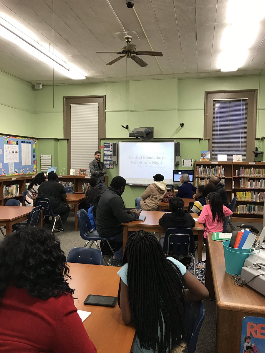 Students and families at Central Elementary in Ferguson are learning about camp and Camp for All Kids!