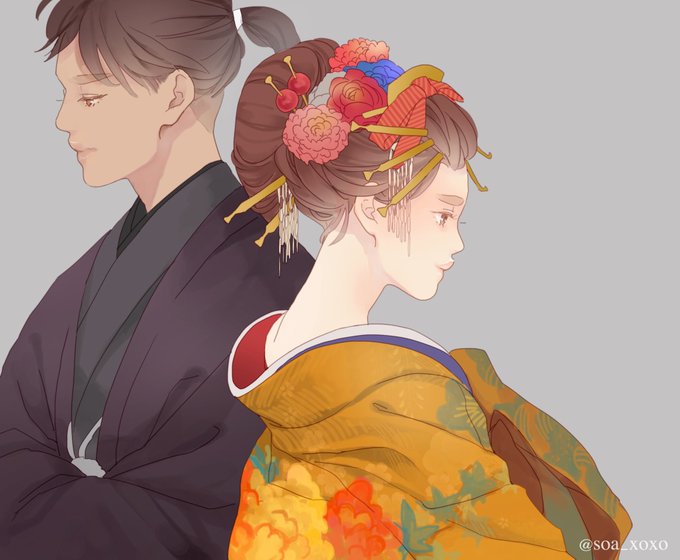 花魁 高画質 のtwitterイラスト検索結果 古い順