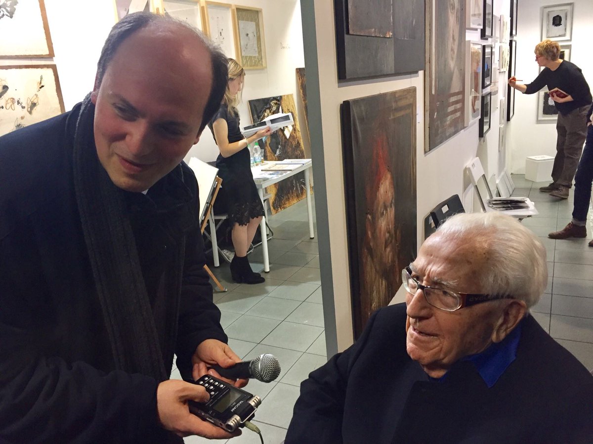 carlodaverona's tweet image. Stasera tra i padiglioni di #ArtFairPH #setup17 ho potuto intervistare #Golinelli per #Radiopace . @luciofasoli @marizemari @FG_Fondazione