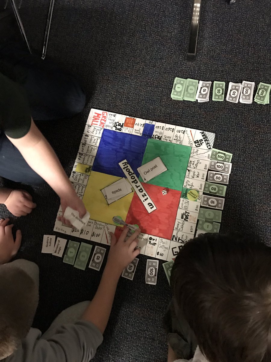 MillCreekwest's tweet photo. Extensions off Harry Potter! 5th graders showing what they know in different ways! #welearndifferent #differentisgood #MCWPride https://t.co/qT1ni980o2