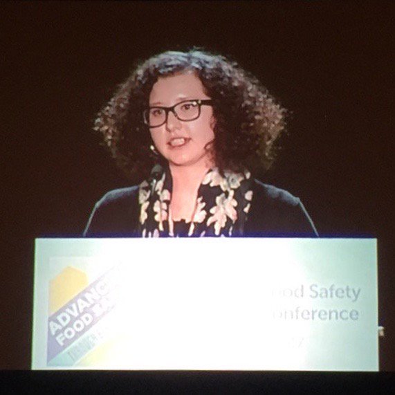 Stopfoodillness's tweet photo. One of our fav advocates, Rylee Gustafson, speaking at the Consumer Food Safety Education Conference in Washington DC today @KatCandRyG https://t.co/T3IHDR57bv