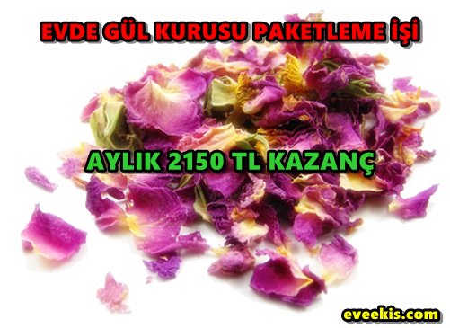 evdeekisler's tweet photo. Evde Gül Kurusu Paketleme İşi -  https://t.co/OQv9Hy87eB https://t.co/fbrENzk83j