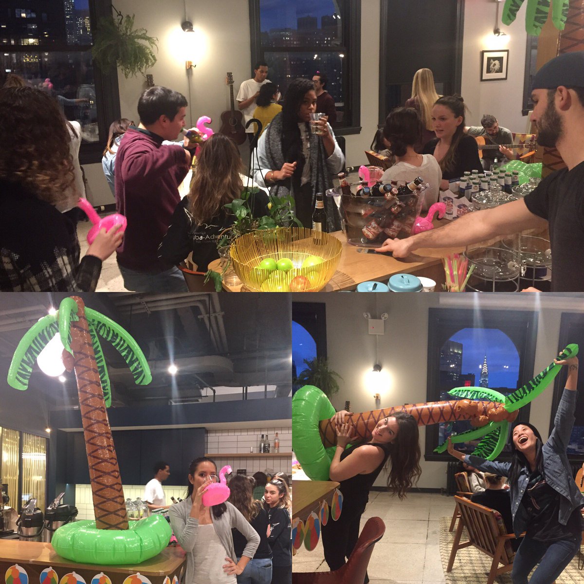 We kicked off summer a little early with our January birthday party. 🌊🌴☀️